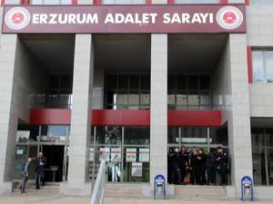 Erzurum'da 17 şüphelisi adliyeye sevk edildi