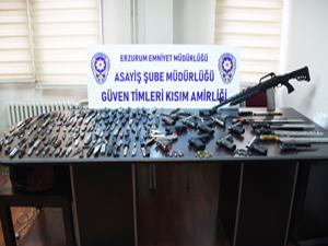 Erzurum'da aranan bin 356 şahıs yakalandı