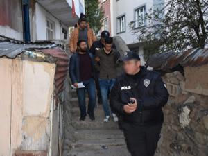 Erzurum'da çeşitli suçlardan aranması olan 16 kişi yakalandı
