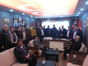 Erzurum'da MHPye destek açıklaması