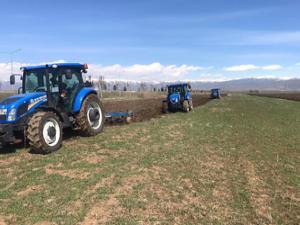 Erzurum'da tarımsal üretim seferberliği devam ediyor