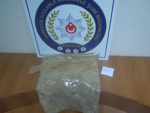 Erzurumda uyuşturucu operasyonu... 1 kişi tutuklandı
