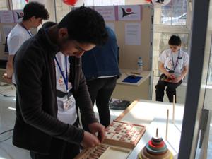 Erzurum Lisesi'nde TÜBİTAK Bilim Fuarı açıldı