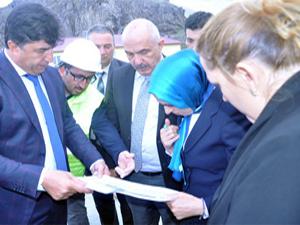Erzurum Milletvekilleri Pasinlerde yatırımları inceledi