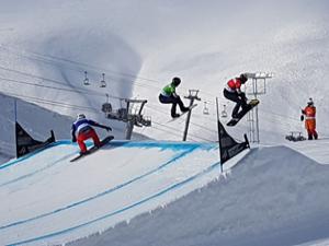 FIS Snowboard SBX Dünya Kupası heyecanı