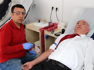 Gaziden Zeytin Dalı Harekatı için kan bağışı