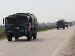 Hatay'da füzelerin yönü Suriye'ye çevrildi