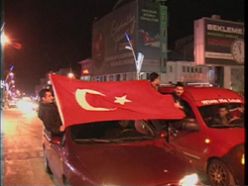 Erzurum`da gece yarısı protesto