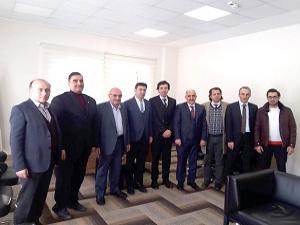 Kent Konseyinden Erzurumspor yönetimine hayırlı olsun ziyareti