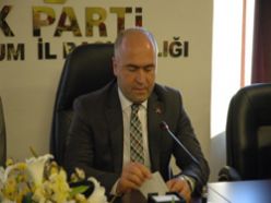 AK Parti İl Başakanı Kılıç'tan basın açıklaması