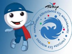 Erzurum kış sporları  festivali için hazır