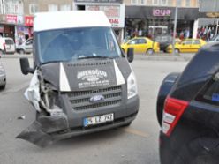 Erzurum'da zincirleme kaza
