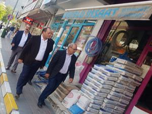 MHP İl Başkanı Karataş esnafla bir araya geldi