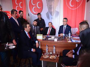 MHP Karayazı, Karaçoban ve Hınısa çıkarma yaptı