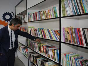 Oltu'ya 5 bin kitaplık kütüphane
