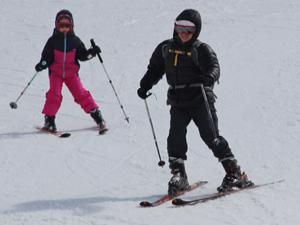 Palandökende kayak keyfi Mart ayında da devam ediyor