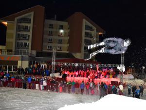 Palandöken'de Koç Spor Fest Kış Oyunları coşkusu