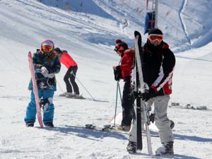 Palandöken'e İranlı turist akını