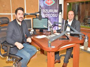 Polat, TRT Erzurum Radyosu'nda ETSO'yu anlattı