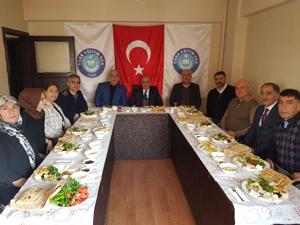 Rektör Çomaklı'dan Türk Eğitim Sen'e ziyaret