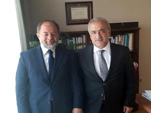 Rektör Çomaklı, Erzurum Milletvekillerini ziyaret etti