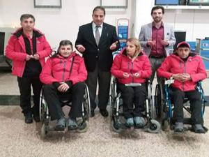 Tekerlekli Sandalye Curling Milli Takımı dualarla uğurlandı