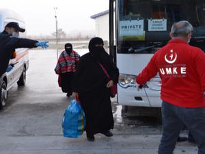 Umreciler Erzurum'a geldi