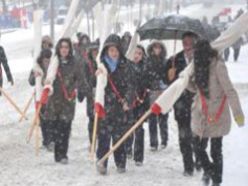 Erzurum'da törenler iptal