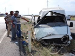 Erzurum'da trafik kazası: 6 yaralı
