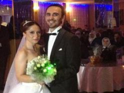İsamail Usta'in torunu Gürcan evlendi