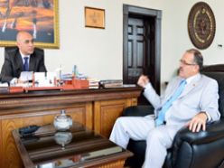 Kaymakam Katırcı'dan Başkan Korkut'a ziyaret