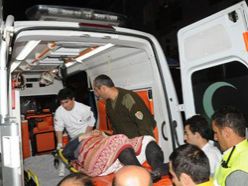 Erzurum'da trafik kazası: 21 yaralı