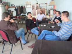 Karaçoban'da semaver çayına yoğun ilgi