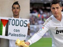 Ronaldo’dan Filistin’e jest