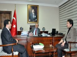 Türkiye ve İHA'dan Vali Öztürk'e ziyaret
