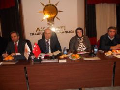 AK Parti Erzurum il teşkilatı toplandı