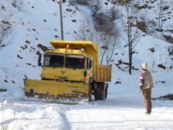 Erzurum'da kar seferberliği