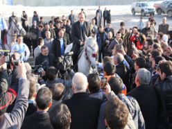 Erzurum'da cirit gösterisi yapıldı