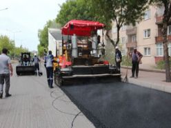 Büyükşehir modifiye asfalt çalışmalarına başladı