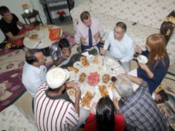 Başkan Cengiz'den sürpriz iftar ziyareti