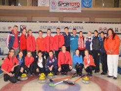 Rus Curlingçiler Erzurum'da kamp kurdu