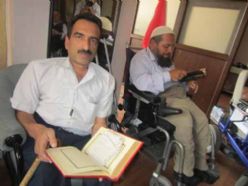 Engelli vatandaşların Kur'an aşkı