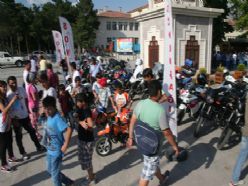 Erzincan motosiklet festivali başladı