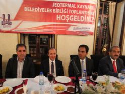 Belediye Başkanları Jeotermal için toplandı