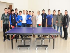 ETÜ'de masa tenisi turnuvası düzenlendi