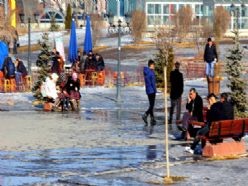 Erzurum son 50 yılın en sıcak Ocak ayını yaşıyor