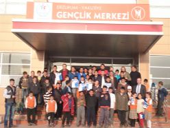 Yakutiye gençlik merkezi belediyespor'u ağırladı