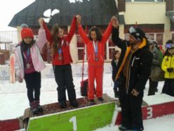Snowboard bölge takımı Türkiye üçüncüsü oldu