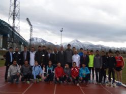 Atletizm milli takımı Erzurum'da kampta