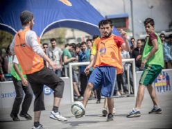 Sokak futbolu turnuvası Erzurum'da